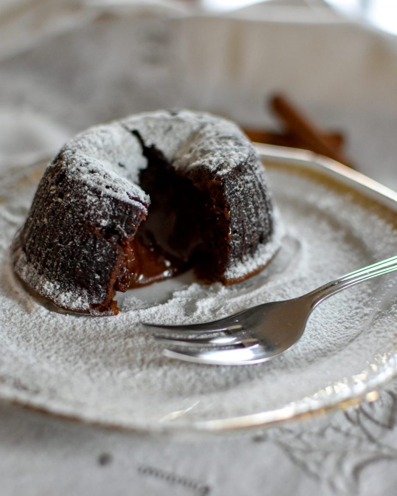 Tortino cuore morbido di cioccolato dolci e torte