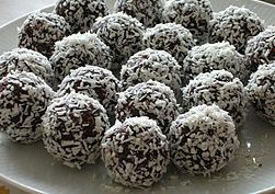 dolci di natale tartufi di cocco