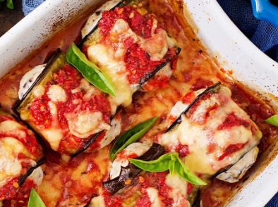 involtini di melanzane con pancetta secondi piatti