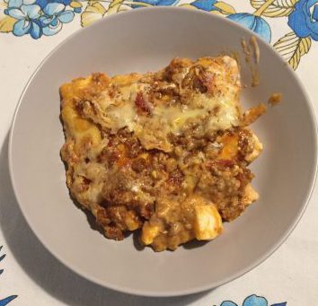 lasagne al forno con ragù