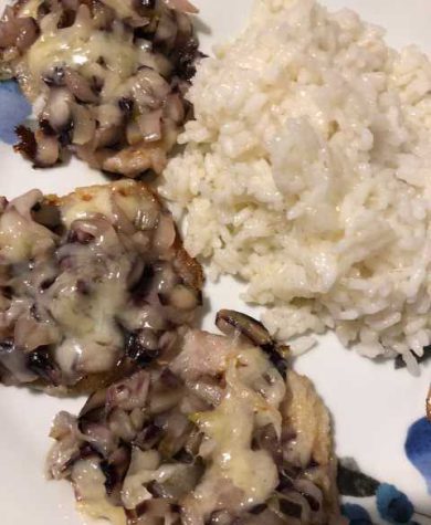 scaloppine ai funghi o al radicchio