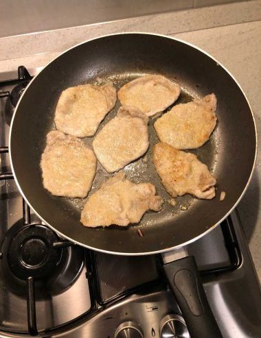 scaloppine ai funghi o al radicchio