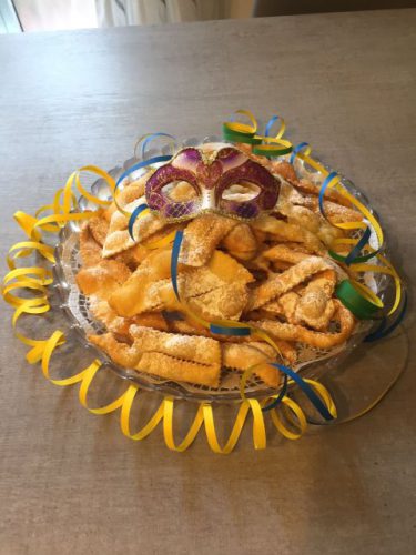 chiacchere di carnevale o galani