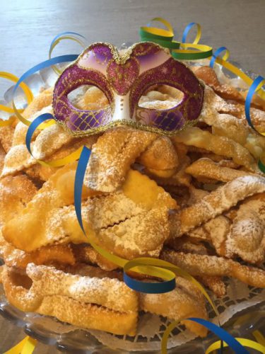 chiacchere di carnevale o galani