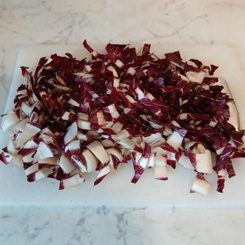 risotto con radicchio precoce di Treviso