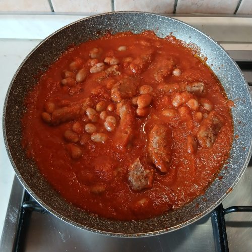 salsiccia e fagioli alla messicana 1