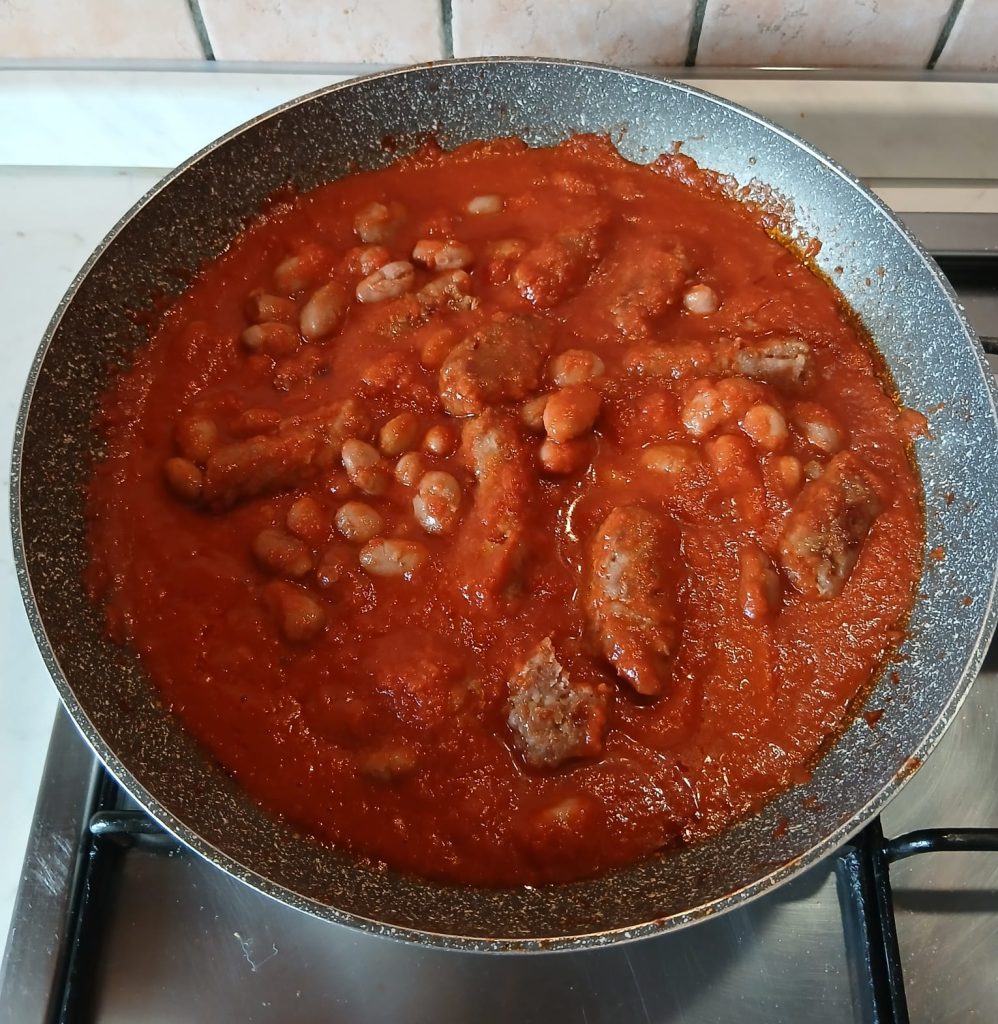 salsiccia e fagioli alla messicana 1